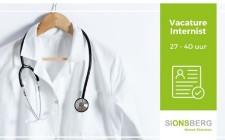 Vacature Internist 27-40 uur